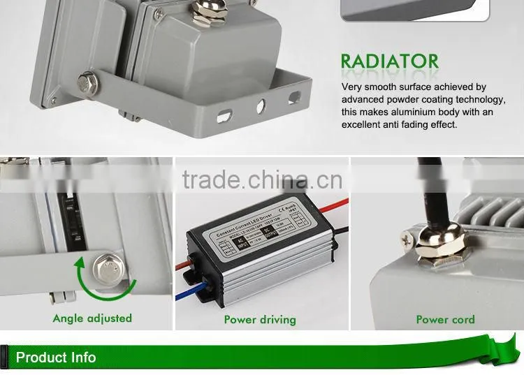 High Efficiency 30w cob led epistar chip with ip65 for outdoor