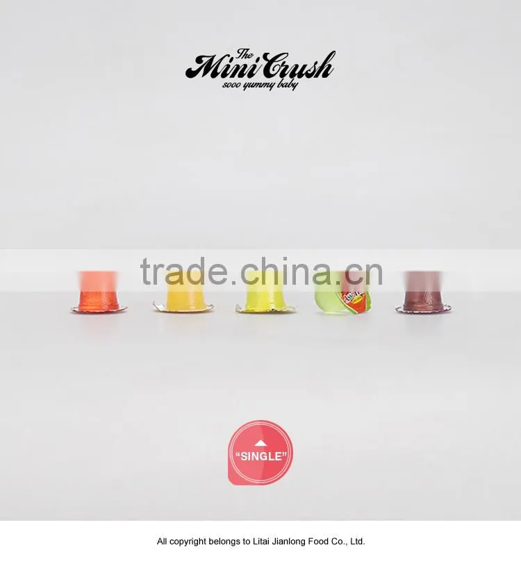15g Mixed Fruit Flavor Pudding Cup Jelly