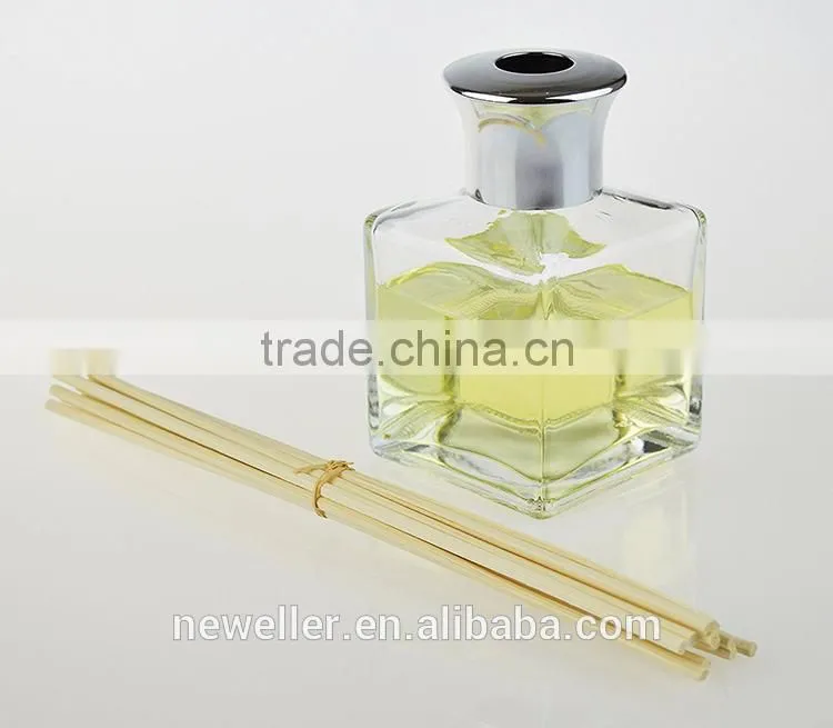 Walmart USA vanilla scent air purifier reed diffuser with square bottle