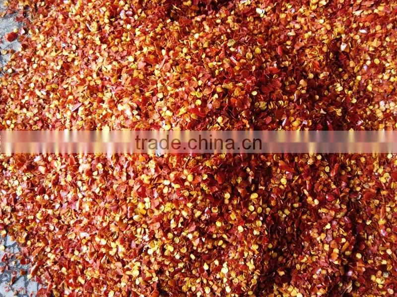 China manufactuer company supplier Dried Red chili crush Pizza Cut Chilli Crushed for Mexico, Russia,Chile,Sweden,Brazil, Nigeri