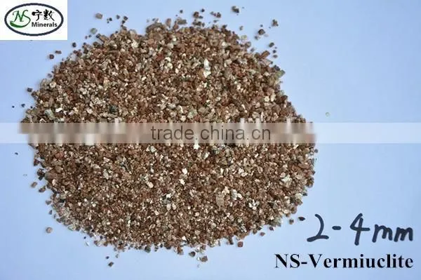 High quality Lightweight Silver/Gold expanded Vermiculite for Board