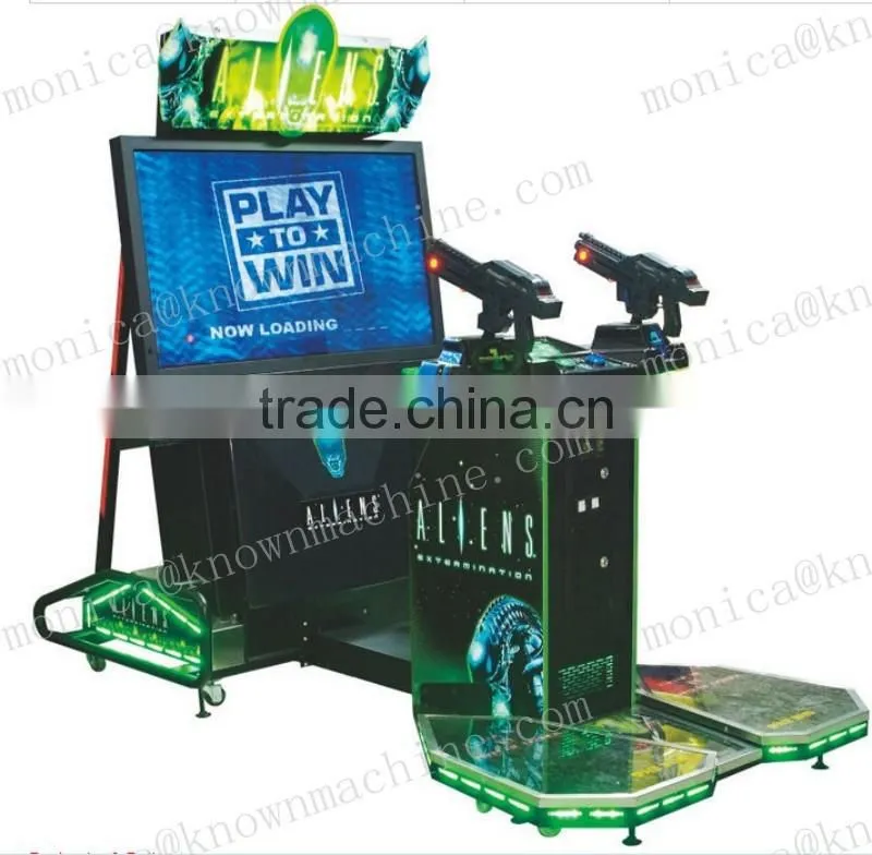 Coin operated time crisis acrade game machine