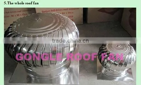 automatic turbine roof fan