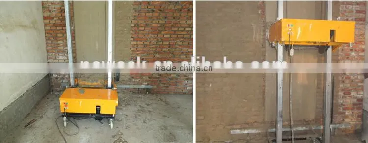 Neweek saving power building house cement rendering machine for wall