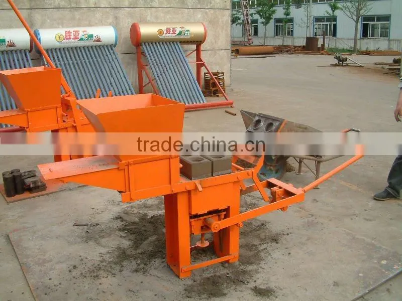 QMR2-40 mannual interlock brick making machine