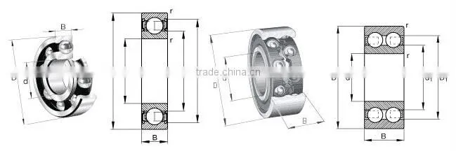 4mm stainless steel ball bearigs 4mm inner diameter bearings