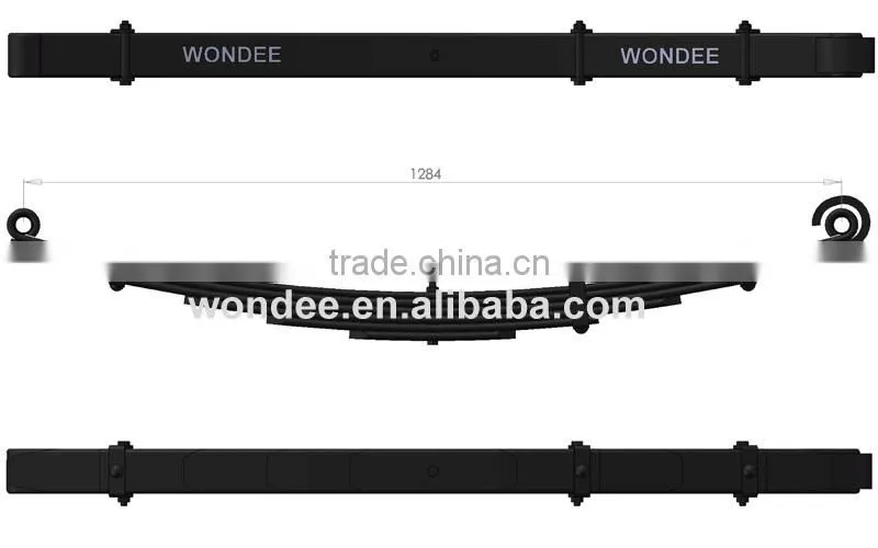 HPF5 Pick-up Truck Rear Leaf Spring Suspension