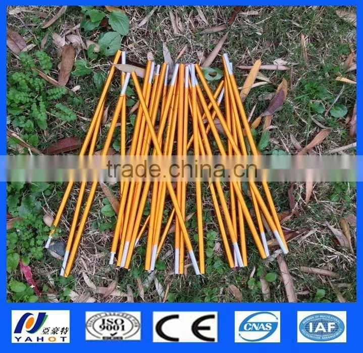 Color Aluminum Camping Tent Pole