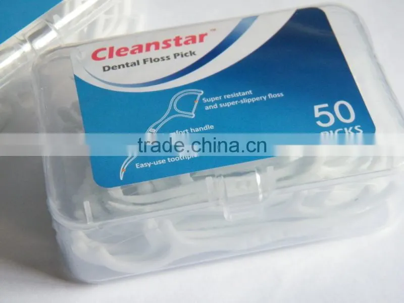 factory in China Bulk Y shape dental floss Pick