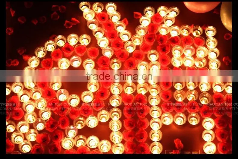 Wholesale Round shaped Tealight Candles For Valentine's Day