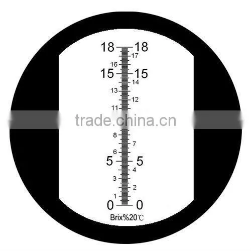 Portable Brix Refractometer 0-18% Low Sugar CNC Maple sap NEW