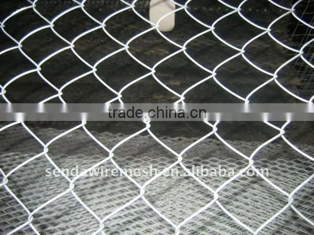 chain link fence/ diamond wire mesh fencing