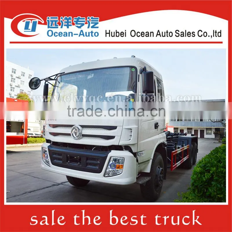 Dongfeng kinland hook lift garbage truck