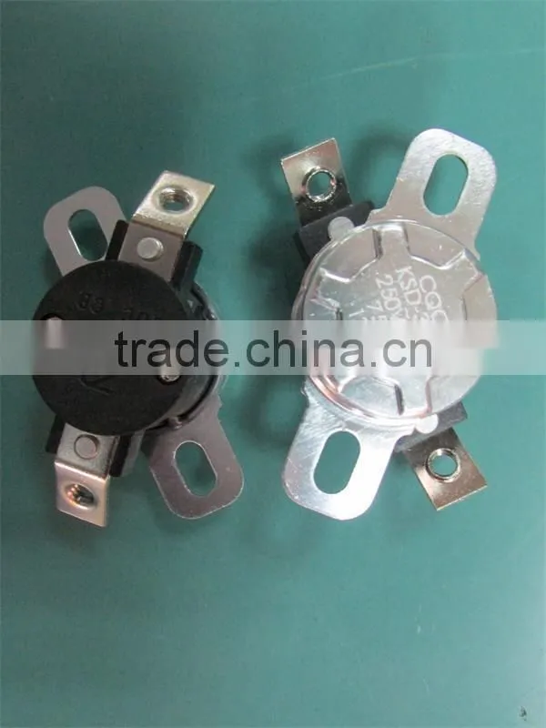 4PIN 2Poles Temperature Control KSD306 55~180 Degree NO/NC 10/15A 250VAC Circuit Breaker