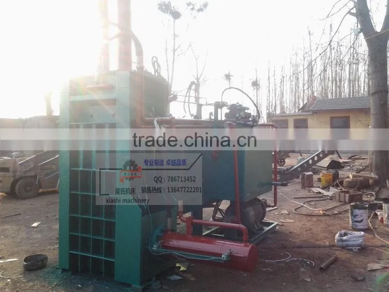 XSQ-50 Hydraulic fully automatic Horizontal hay and straw baler machine,baling press