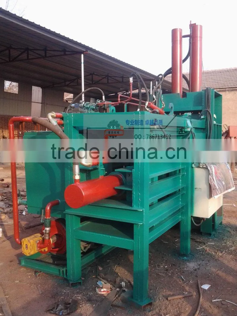 XSQ-50 Hydraulic fully automatic Horizontal hay and straw baler machine,baling press