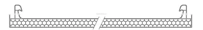 U Shaped Polycarbonate Sheet Four Multiwall Hollow Polycarbonte Wall Panel Honeycomb Sheet For Building Roofing With Profiles