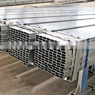hollow section 100x100x1.4mm pre galvanized steel pipe