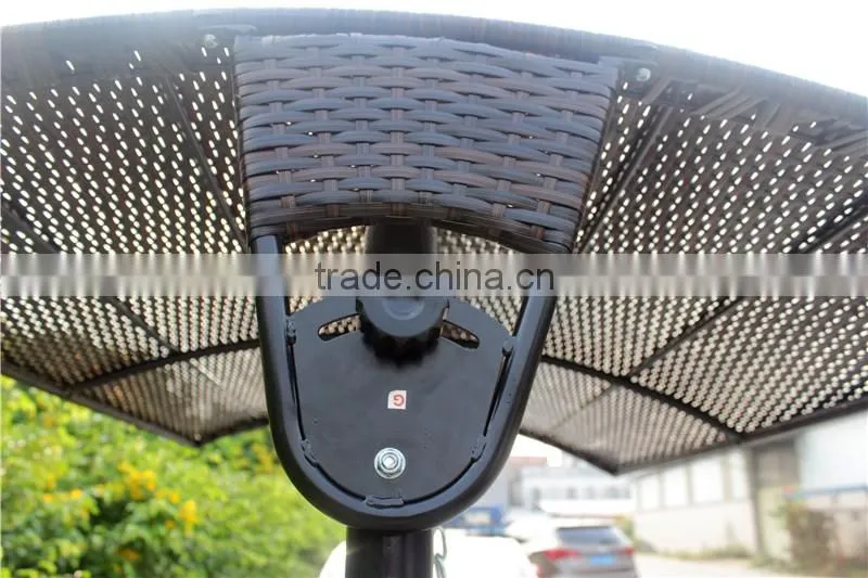 Garden Furniture Rattan Hanging Chairs Double Swing