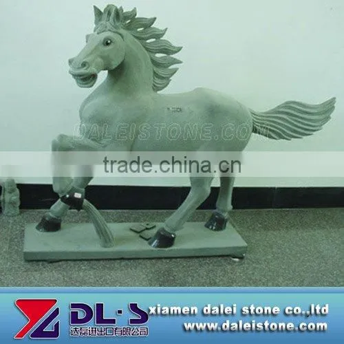 Stone Horse Sculpture