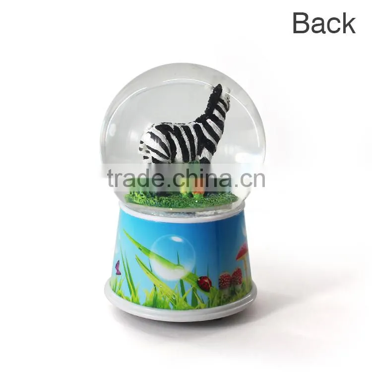 2015 cheap electric musicial snow globe