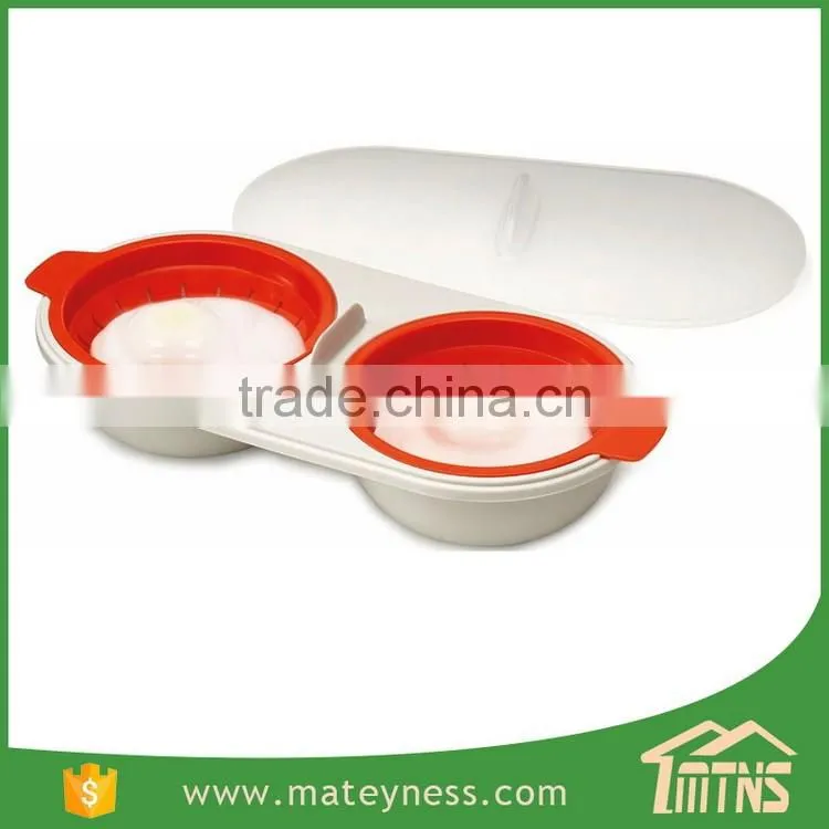 Microwave Double Egg Poacher