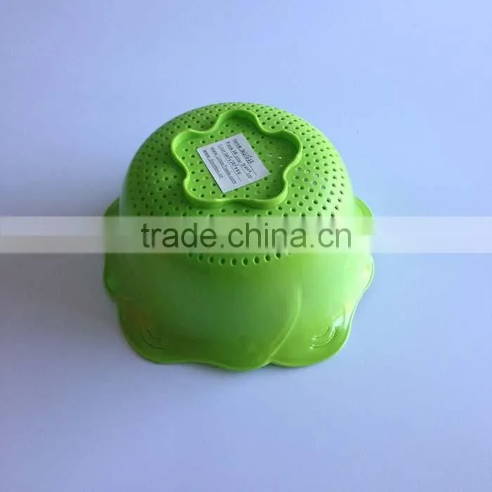 Kitchen Multipurpose Plastic Flower Shape Vegetable Basket