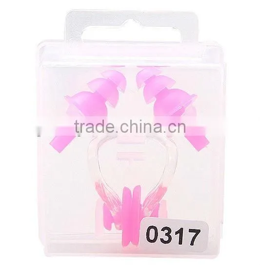 Supply Silicone earplugs / nose clip swimming suit