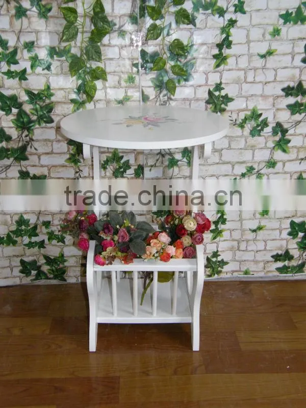 modern round table with folding leg/coffee table/ leisure table