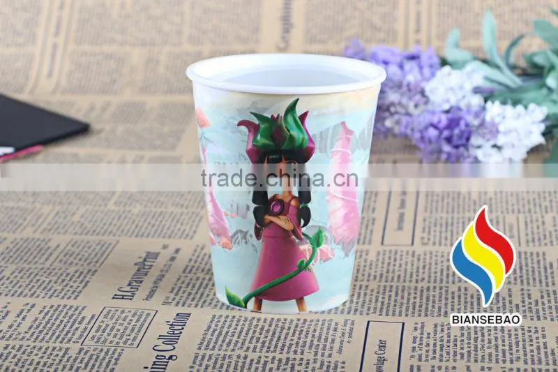 LFGB passed PP color changing kids cup with customized logo