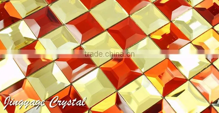 Diamond 5 surface mosaic glass 30*30mm