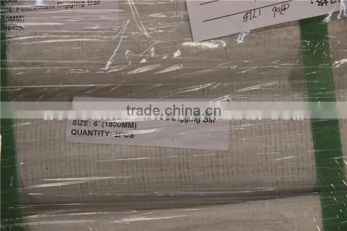 Professional carbon steel drilling crow bar