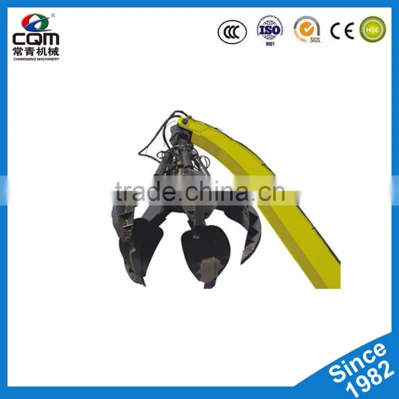 Excavator scrap grab steel machine /Hydraulic wood grab for sale