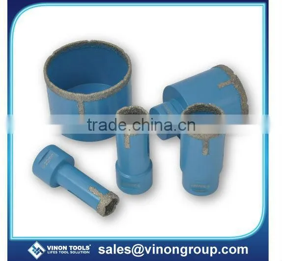 Diamond core drill bit, Diamond hole saw for granite