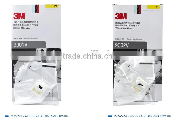 3M Particulate N95 Respirator with Valve 9001V / 9002V