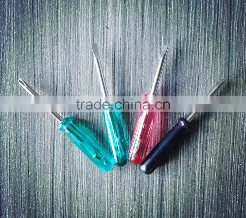 Promotional Small 2.0*45mm Mini Plastic Screwdriver