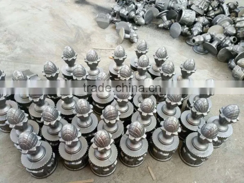 1/2'' Square Cast Iron Baluster Collar