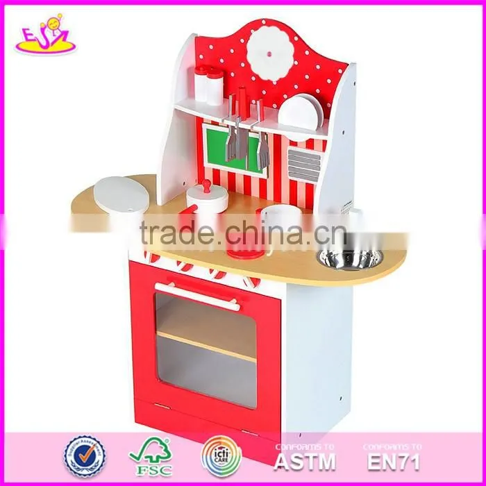 2017 Top fashion wooden toddler kitchen set best design wooden toddler kitchen set most popular toddler kitchen set W10C147