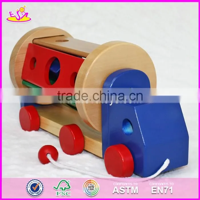2017 New design funny play wooden best toys for toddlers W04A294
