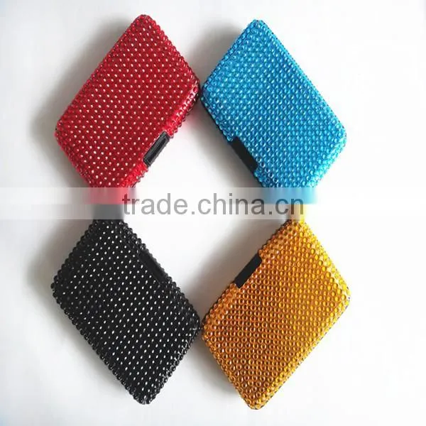 Aluminium Business ID Credit Card Holder Waterproof wallets/Diamonds card holder