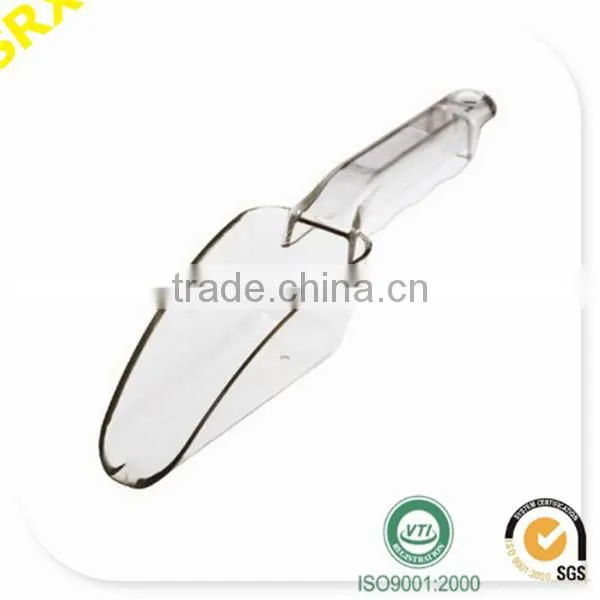 6/12/16/64 oz Polycarbonate plastic ice scoops , ice scoop fruit sorbet candy party, OEM plastic ice scoops manufacturer