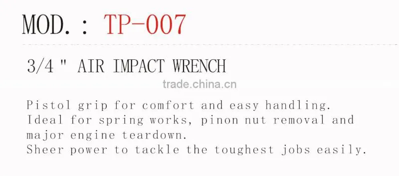 Cheap Wholesale 1/2 Air Impact Tool Wrench---TP-007