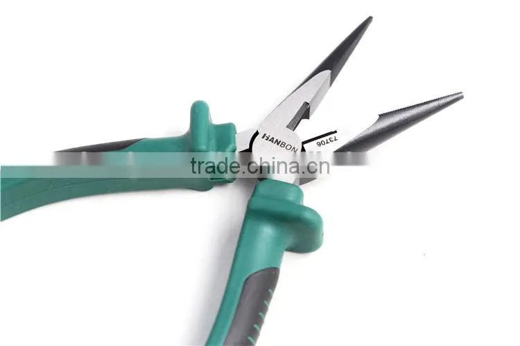 6'' Eccentric Needle Nose Pliers,Long Nose Pliers