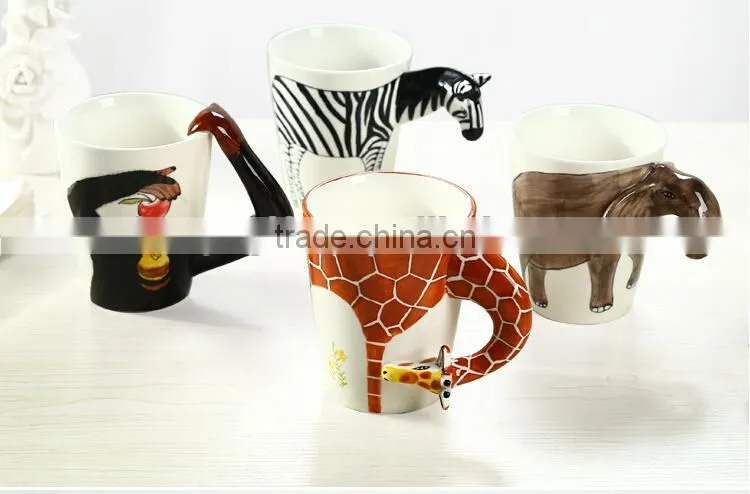 Creative Painting 3d mug Ceramic coffee cup & ceramic mug cup