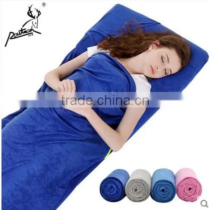 Ultralight Plush Sleeping Bag Fleece Liner
