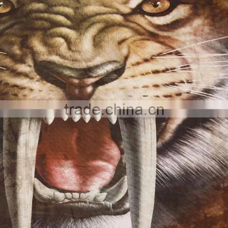Men Tie Dye T-shirt, animal printing T-shirt,digital print t-shirt or silk screen printing t-shirt