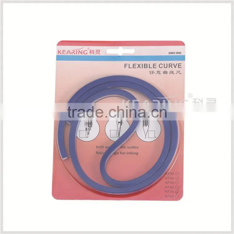 75cm & 30'' Soft curve rule flexible Kearing plastic curves drafting drawing pattern tool # KF-75