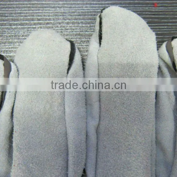 Industrial Hand Working Genuine Leather Gloves