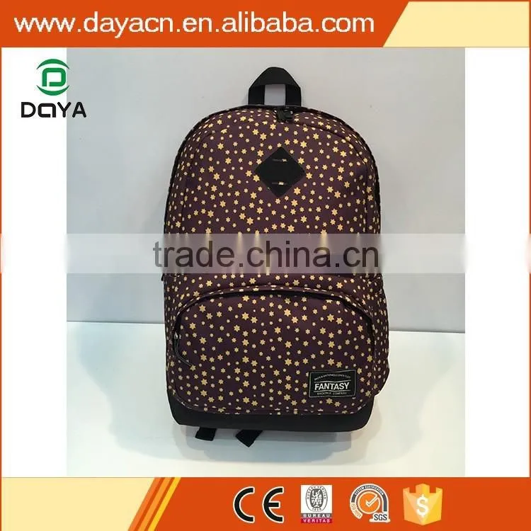 2017 hot sales wholesales custom fashion girls backpack