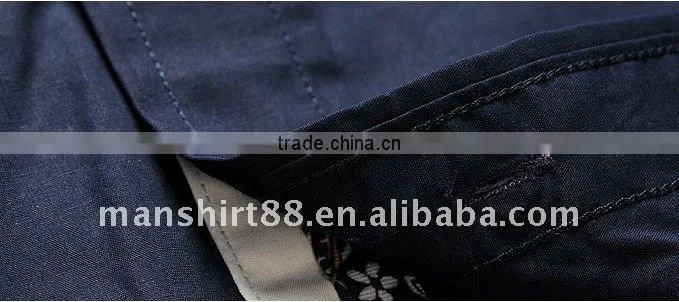 100% cotton contrast color slim fit fashion casual shirts for men
